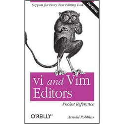 O'Reilly vi and Vim Editors Pocket Reference, Second Edition software manual 94 pages