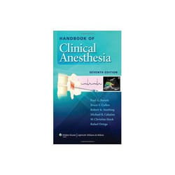 ISBN Handbook of Clinical Anesthesia