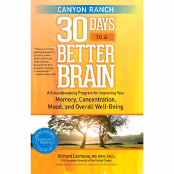 ISBN Canyon Ranch 30 Days to a Better Brain, English, Trade Paperback, 320 pages