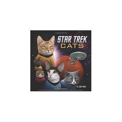ISBN Star Trek Cats book Humor English Hardcover 64 pages