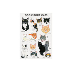 Bibliophile Flexi Journal Bookstore Cats