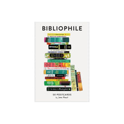 Bibliophile 50 Postcards by Illustrated by Jane Mount