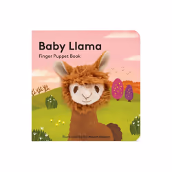 Baby Llama Finger Puppet Book by Yu-Hsuan Huang