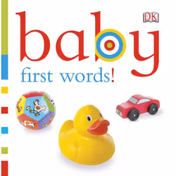 ISBN Baby: First Words!, English, Hardcover, 16 pages