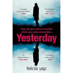 ISBN Yesterday : The phenomenal debut thriller of secrets, lies and betrayal book Detective English Paperback 432 pages