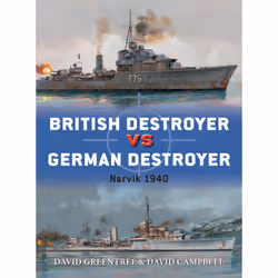 ISBN British Destroyer vs German Destroyer, English, Paperback, 80 pages