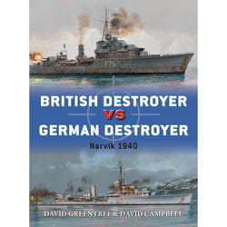 ISBN British Destroyer vs German Destroyer book English Paperback 80 pages