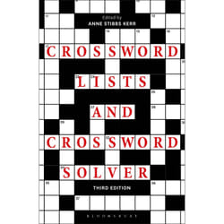 ISBN Crossword Lists and Crossword Solver book English Paperback 896 pages