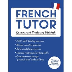 Hachette UK French Tutor: Grammar and Vocabulary Workbook (Learn French with Teach Yourself) book English Paperback 288 pages