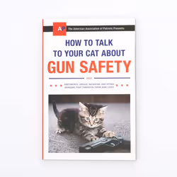 Firebox How to Talk to Your Cat About Gun Safety, Humor, English, Paperback, 144 pages