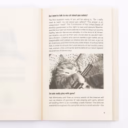 Firebox How to Talk to Your Cat About Gun Safety book Humor English Paperback 144 pages
