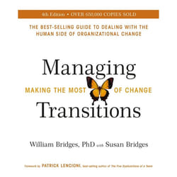 Hachette UK Managing Transitions book English Paperback 208 pages