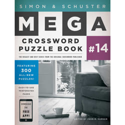 ISBN Simon & Schuster Mega Crossword Puzzle Book #14