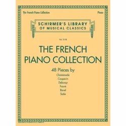 ISBN Schirmer's Library Of Musical Classics Vol. 2118: The French Piano Collection, Music, English, Paperback, 232 pages