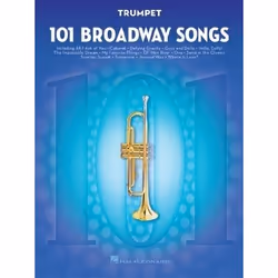 ISBN 101 Broadway Songs: Trumpet, Music, English, Paperback, 112 pages