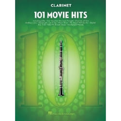 ISBN 101 Movie Hits for Clarinet
