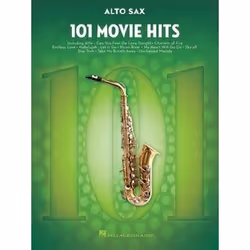 ISBN 101 Movie Hits for Alto Sax, Craft & hobbies, English, Paperback, 120 pages