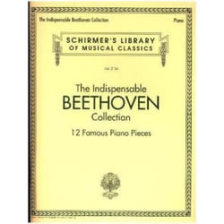 ISBN The Indispensable Beethoven Collection 12 Famous Piano Pieces