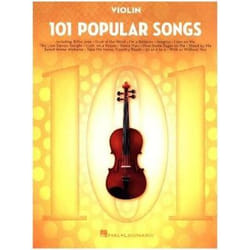 ISBN 101 Popular Songs - For Violin