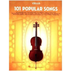 ISBN 101 Popular Songs - For Cello