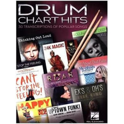 ISBN Drum Chart Hits -30 Transcriptions Of Popular Songs-