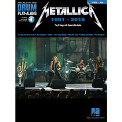 Drum Play-Along Volume 48: Metallica 1991-2016 (Book/Online Audio) (Hal Leonard Drum Play-Along, 48)