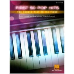 ISBN First 50 Pop Hits You Should Play On The Piano Easy (Piano Book)