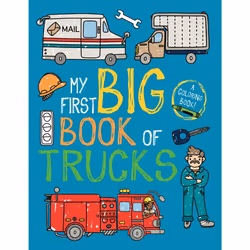 ISBN My First Big Book of Trucks, English, 192 pages