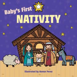 ISBN Baby's First Nativity, Literary fiction, English, 16 pages