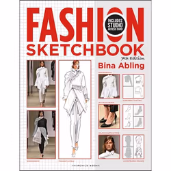 ISBN Fashion Sketchbook (Bundle Book + Studio Access Card), English, Hardcover