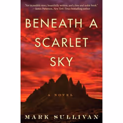 ISBN Beneath a Scarlet Sky, English, Paperback, 509 pages