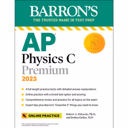 ISBN AP Physics C Premium, 2023: 4 Practice Tests + Comprehensive Review + Online Practice, Science Fiction, English, Paperba ...