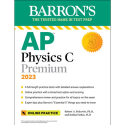 ISBN AP Physics C Premium, 2023: 4 Practice Tests + Comprehensive Review + Online Practice book Science Fiction English Paperback 624 pages