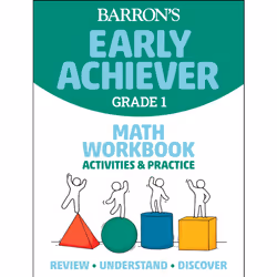 ISBN Barron's Early Achiever: Grade 1 Math Workbook Activities & Practice, Literature, English, Paperback, 144 pages
