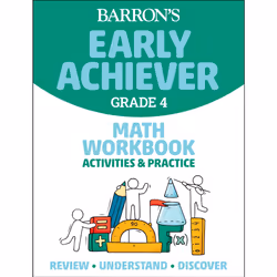ISBN Barron's Early Achiever: Grade 4 Math Workbook Activities & Practice, Literature, English, Paperback, 180 pages