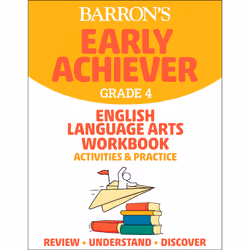 ISBN Barron's Early Achiever: Grade 4 English Language Arts Workbook Activities & Practice, Art & design, English, Paperback, ...