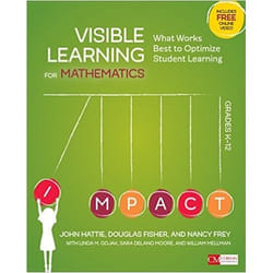 ISBN Visible Learning for Mathematics, Grades K-12 book