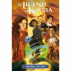 ISBN The Legend of Korra: Turf Wars Part Three, English, Paperback, 80 pages