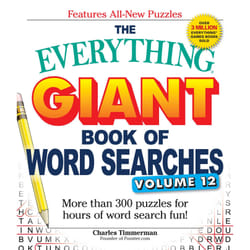 ISBN The Everything Giant Book of Word Searches, Volume 12