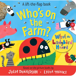 ISBN Who's on the Farm? A What the Ladybird Heard Book, English, Hardcover, 10 pages