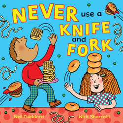 ISBN Never Use a Knife and Fork book English Paperback 32 pages