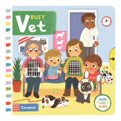 ISBN Busy Vet, English, Hardcover, 10 pages