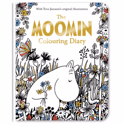 ISBN The Moomin Colouring Diary, English, Paperback, 128 pages
