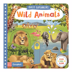 ISBN Wild Animals, English, Hardcover, 10 pages