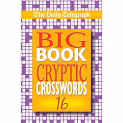 ISBN Daily Telegraph Big Book of Cryptic Crosswords 16, English, Paperback, 272 pages