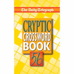 ISBN The Daily Telegraph Cryptic Crossword Book 56, English, Paperback, 192 pages