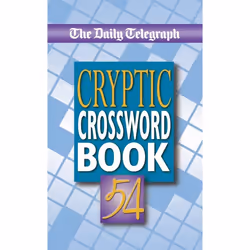 ISBN Daily Telegraph Cryptic Crossword Book 54, English, Paperback, 192 pages