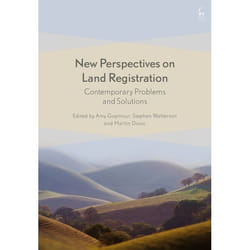 ISBN New Perspectives on Land Registration (Contemporary Problems and Solutions)