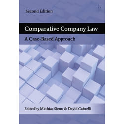 ISBN Comparative Company Law (A Case-Based Approach)