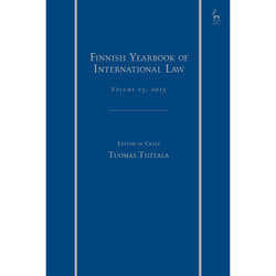 ISBN Finnish Yearbook of International Law, Volume 25, 2015 book English Hardcover 312 pages